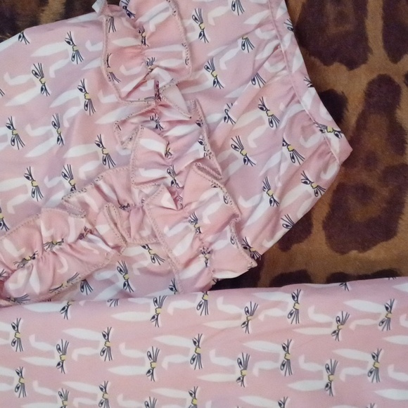 Cute top with bunny pattern, M/L - Picture 5 of 9